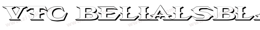 VTC BelialsBladeItaI字体转换